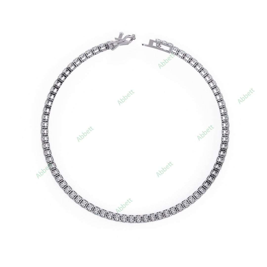 Round Tennis Bracelet TE1478