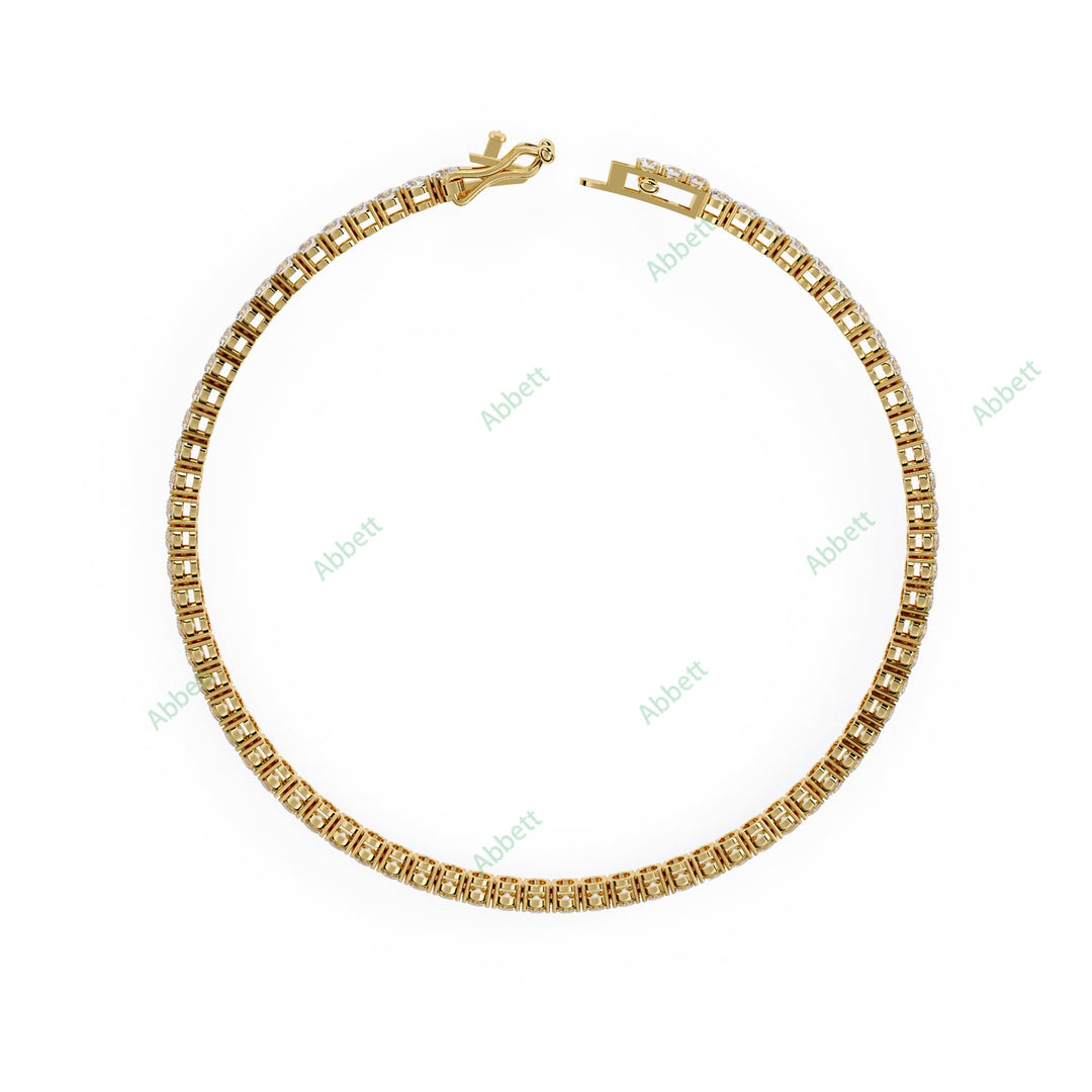Round Tennis Bracelet TE1478