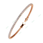 Load image into Gallery viewer, Round Tennis Bracelet TE1478
