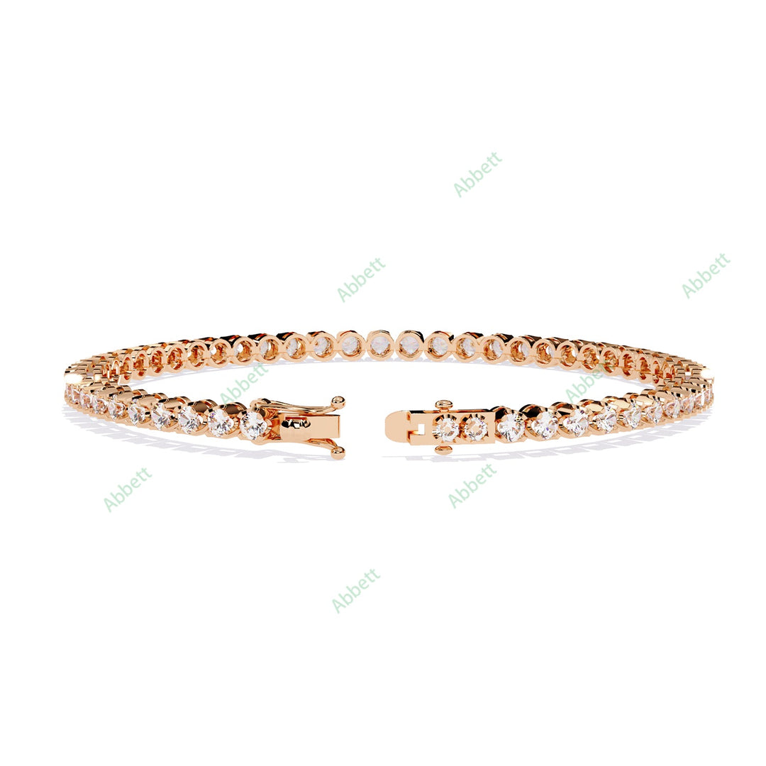 Round Tennis Bracelet TE1479