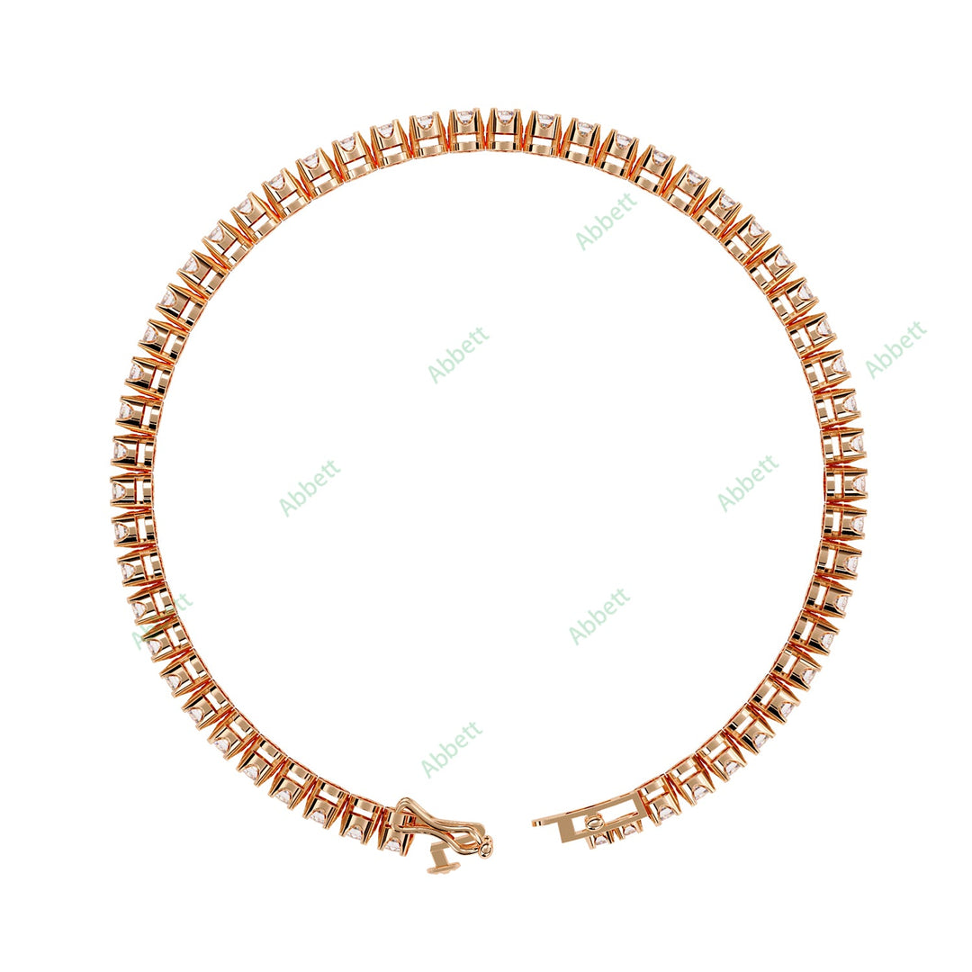 Round Tennis Bracelet TE1479