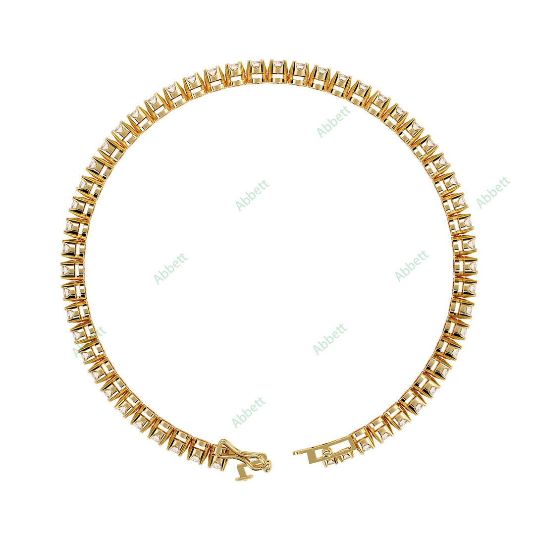 Round Tennis Bracelet TE1479