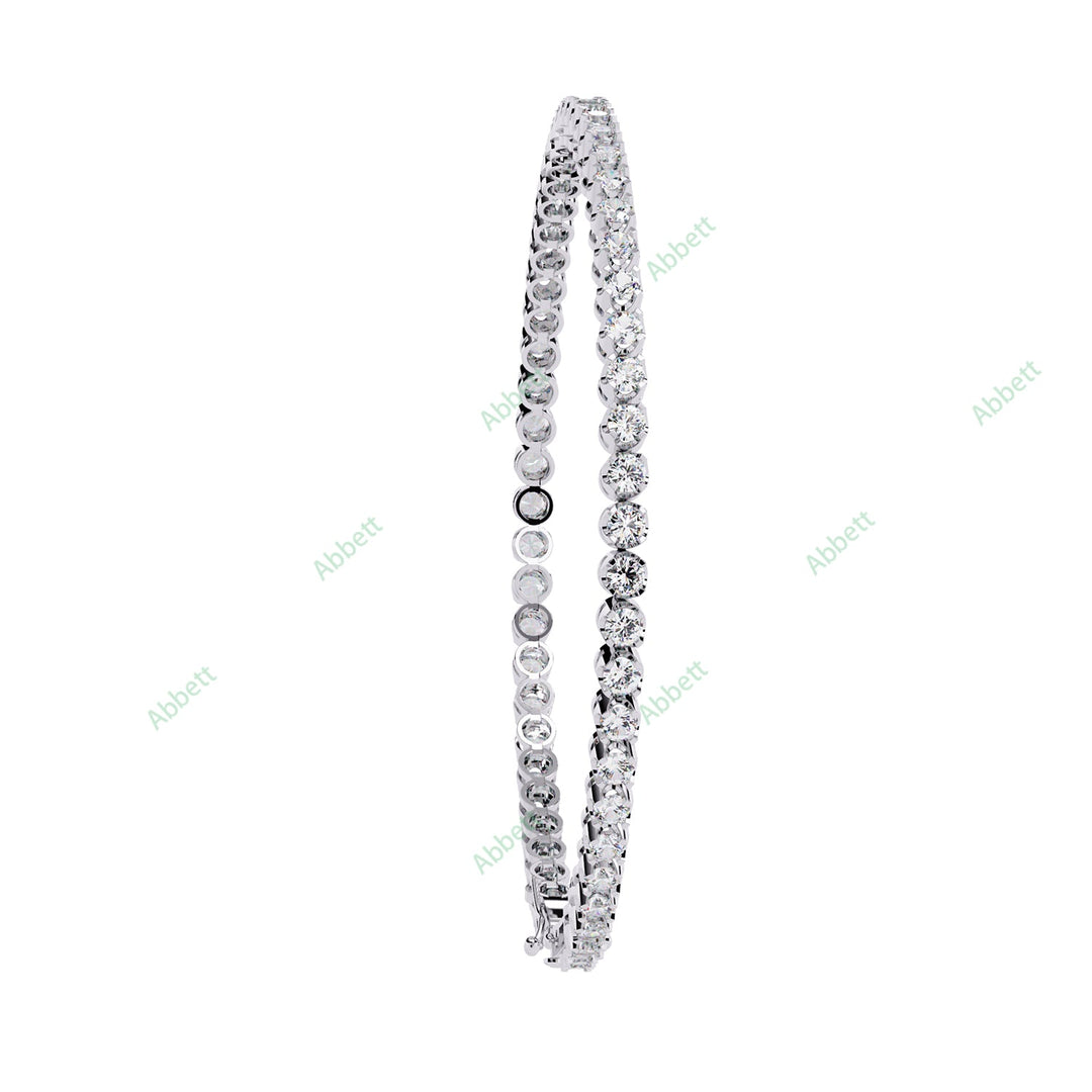 Round Tennis Bracelet TE1479