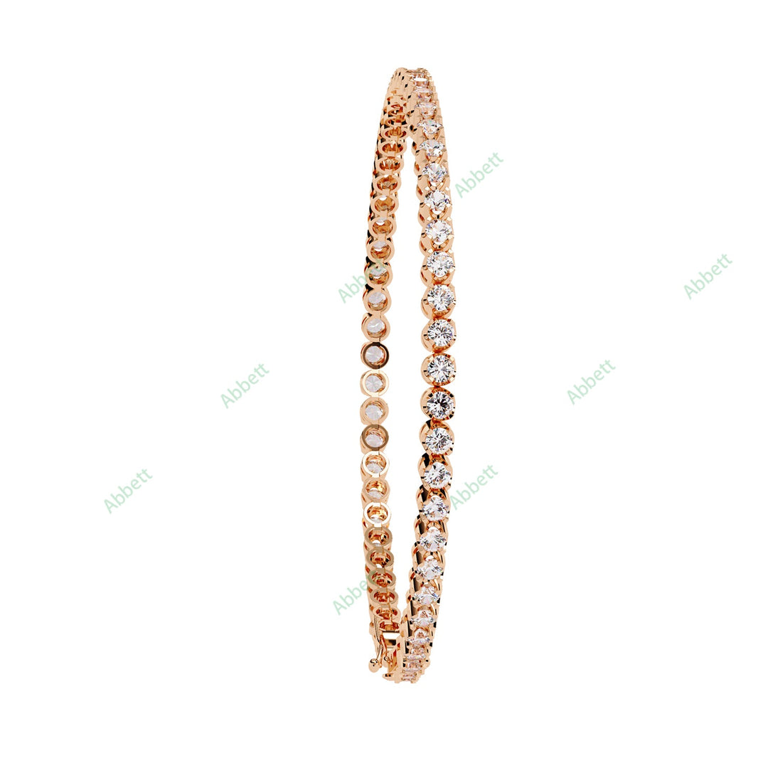 Round Tennis Bracelet TE1479