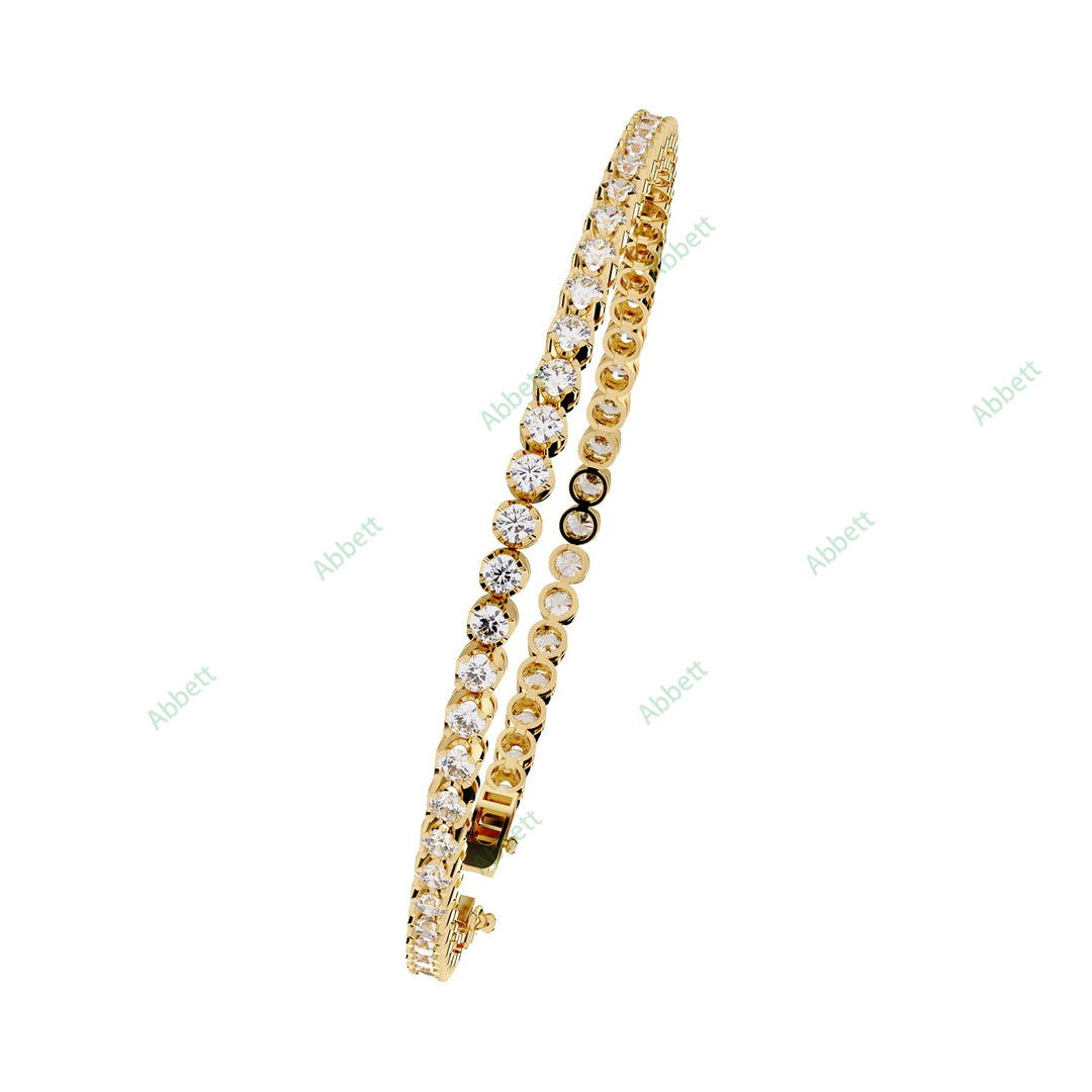 Round Tennis Bracelet TE1479