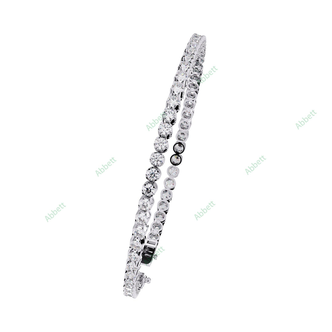 Round Tennis Bracelet TE1479