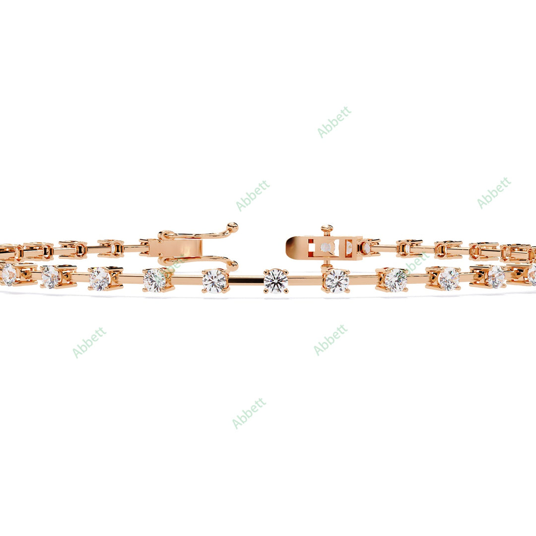 Round Tennis Bracelet TE1480