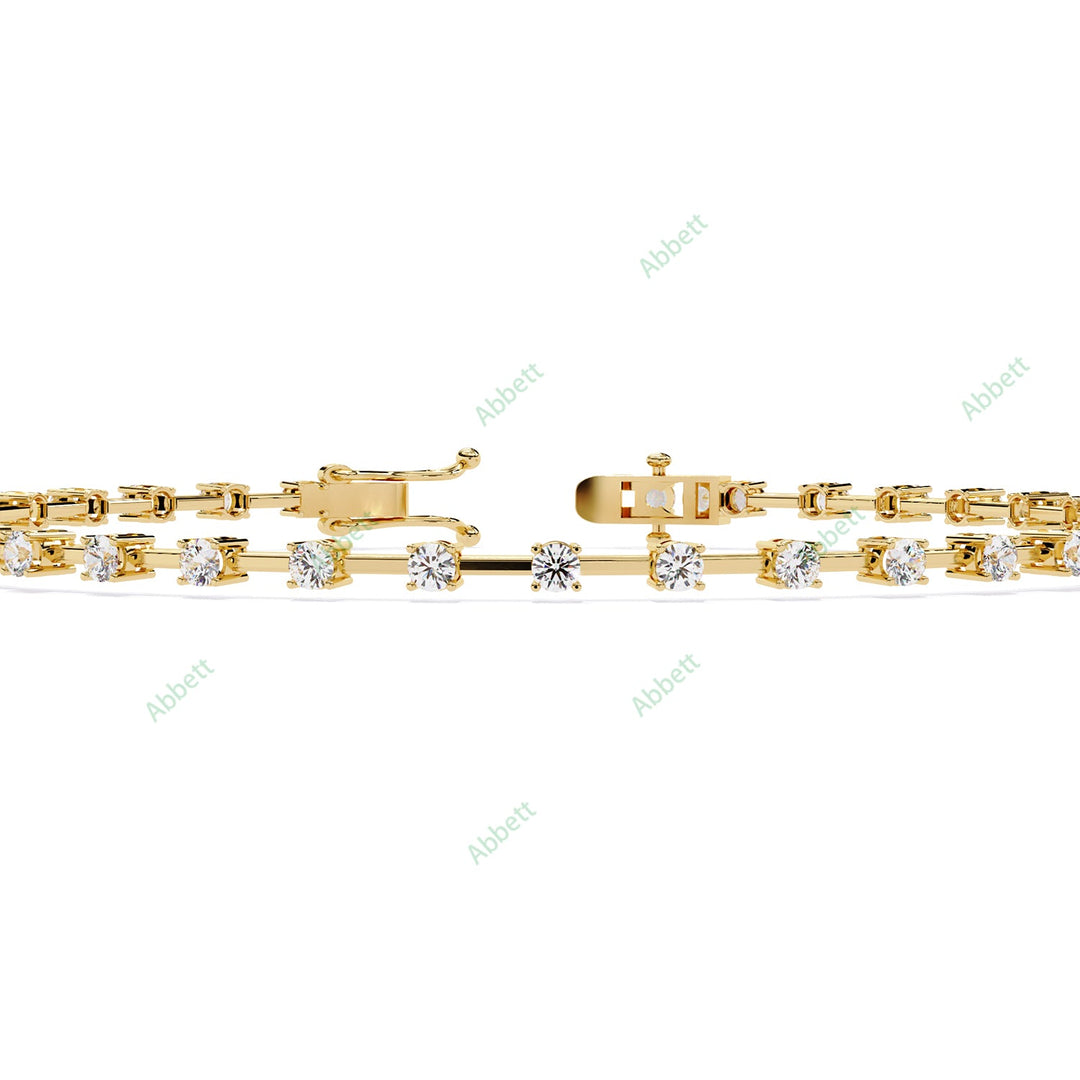 Round Tennis Bracelet TE1480