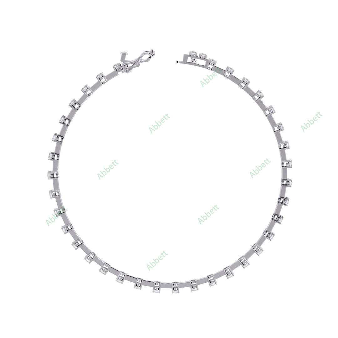 Round Tennis Bracelet TE1480