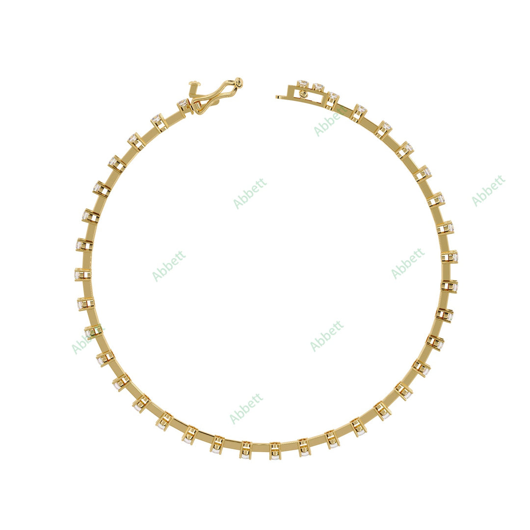 Round Tennis Bracelet TE1480