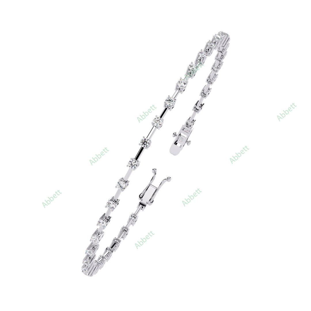 Round Tennis Bracelet TE1480