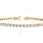 Load image into Gallery viewer, Emerald Tennis Bracelet TE1481
