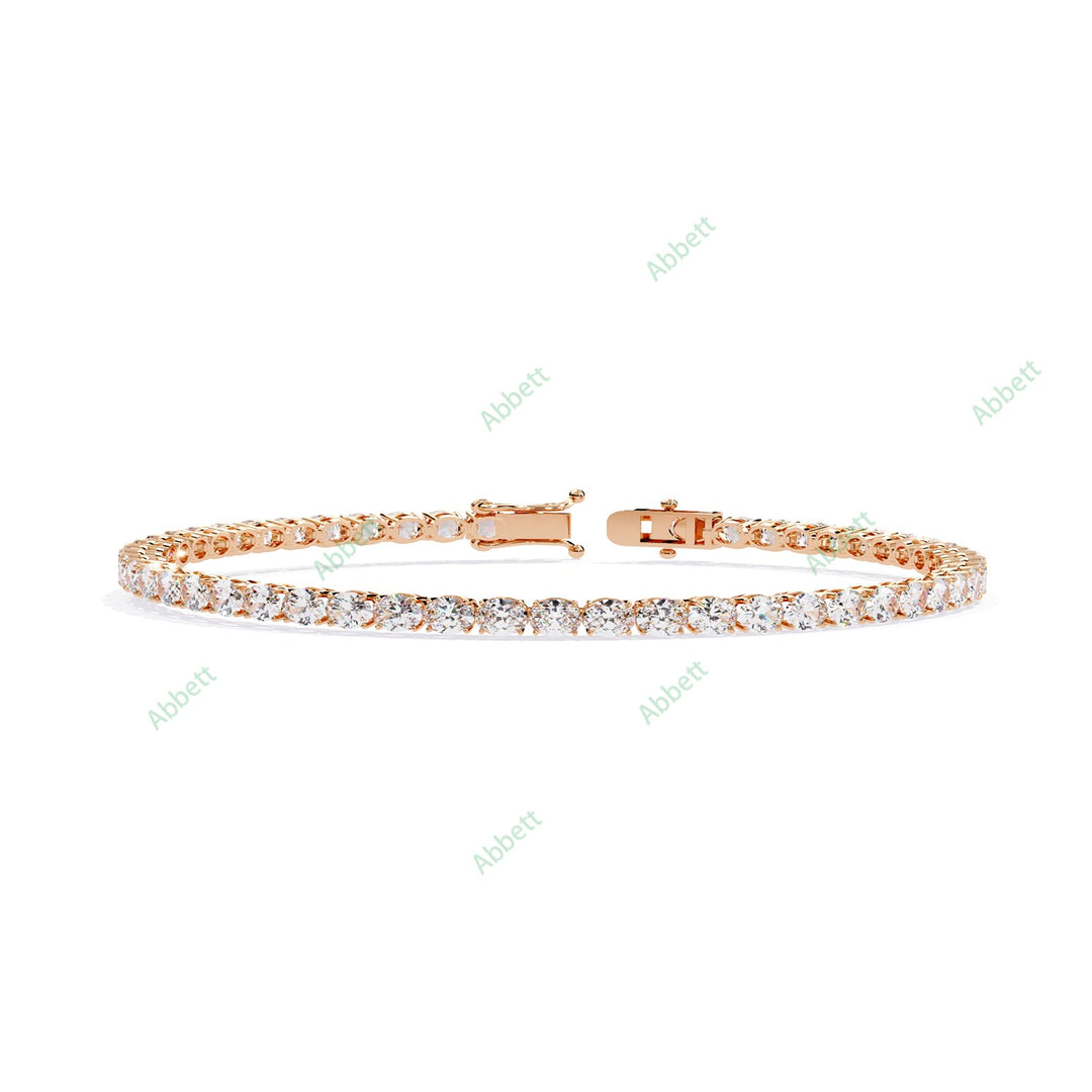Round Tennis Bracelet TE1482