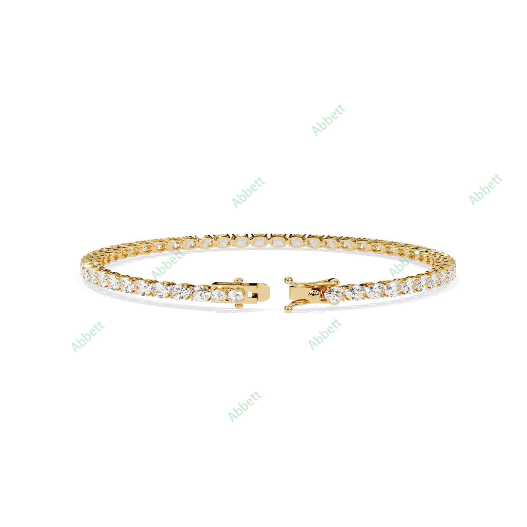Round Tennis Bracelet TE1482