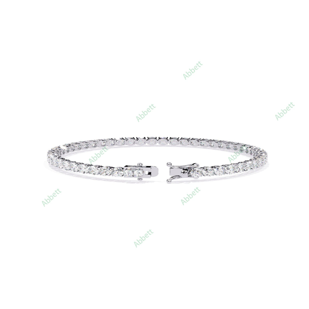 Round Tennis Bracelet TE1482