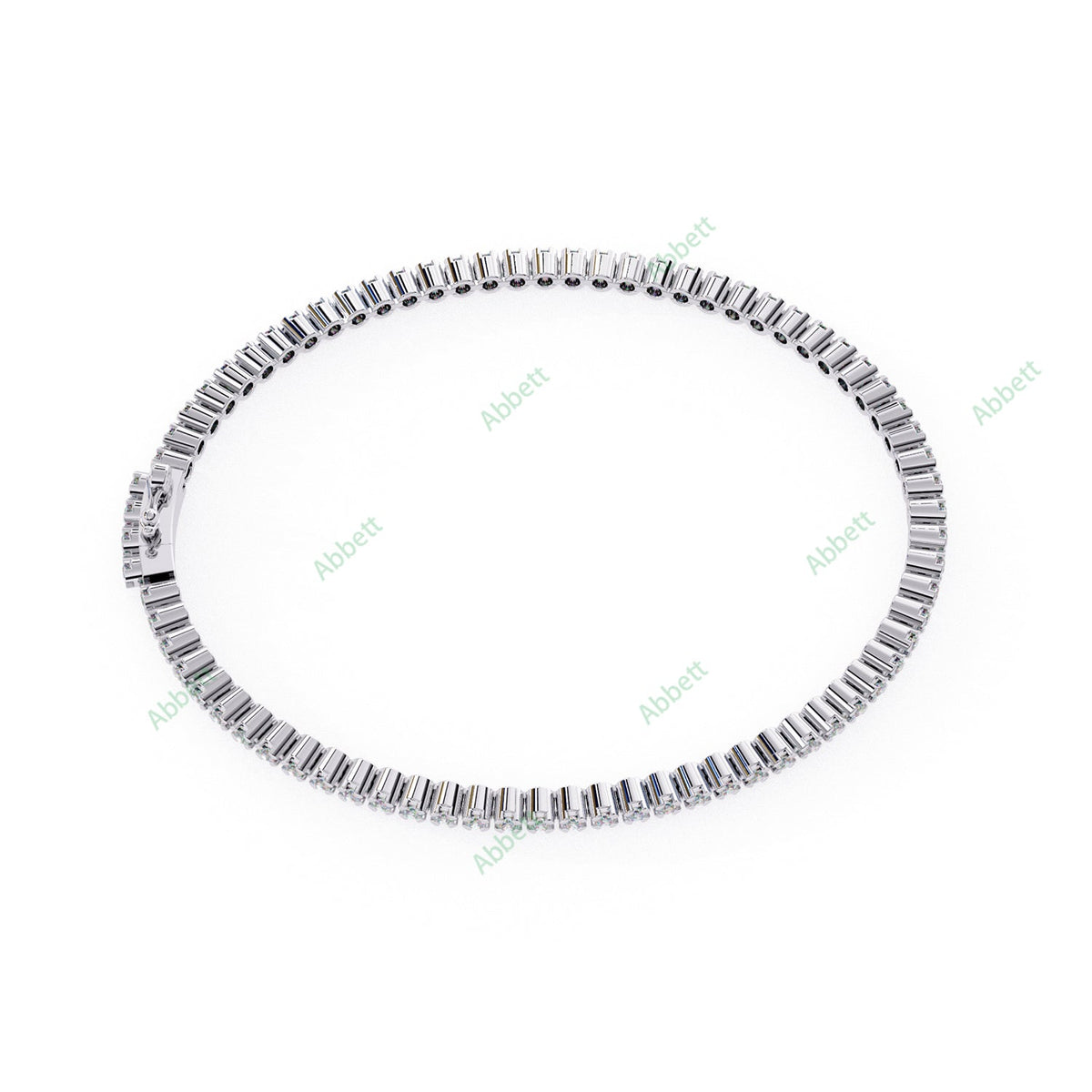 Bezel Tennis Bracelet TEBE1415