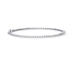 Load image into Gallery viewer, Round Bezel Tennis Bracelet TEBE1415
