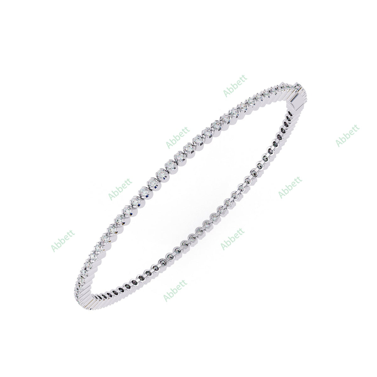 Bezel Tennis Bracelet TEBE1415