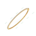 Load image into Gallery viewer, Round Bezel Tennis Bracelet TEBE1415
