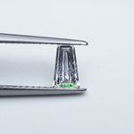 Load image into Gallery viewer, Tapered colorless lab grown diamond
