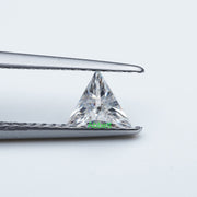 Triangle D FL moissanite