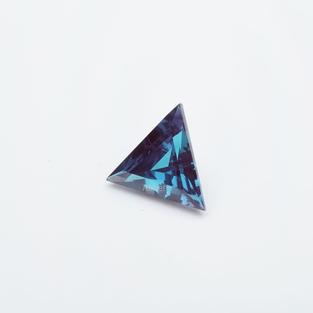 Triangle lab grown alexandrite