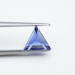 Load image into Gallery viewer, Triangle lab grown blue sapphire
