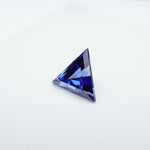 Load image into Gallery viewer, Triangle lab grown blue sapphire
