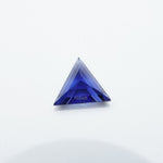 Load image into Gallery viewer, Triangle lab grown blue sapphire
