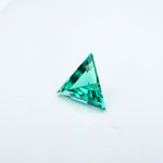 Load image into Gallery viewer, Triangle lab grown emerald
