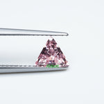 Load image into Gallery viewer, Triangle lab grown light pink sapphire
