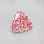 Trillion lab grown pink diamond