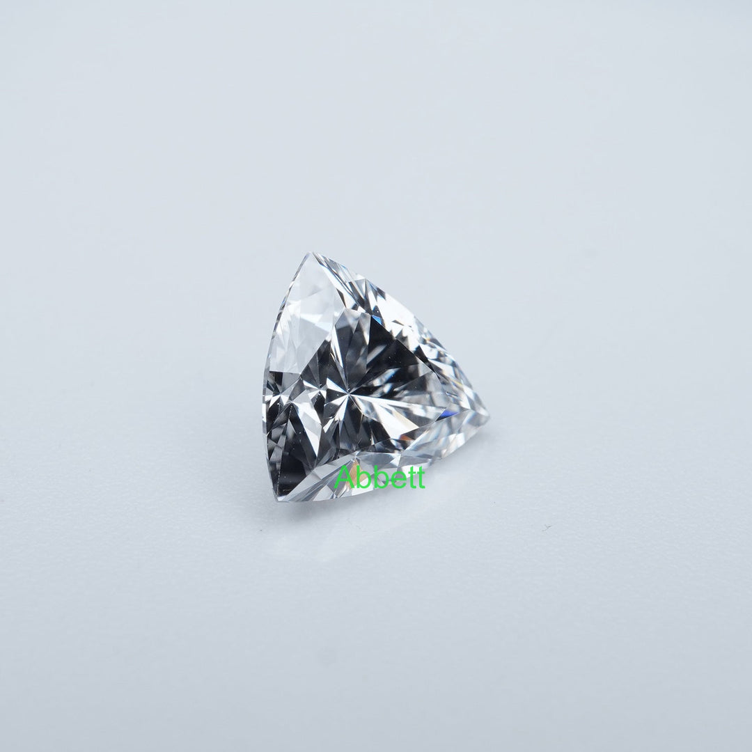 Trillion colorless lab grown diamond