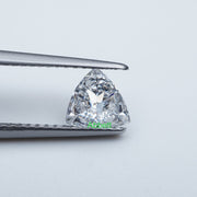 Trillion colorless lab grown diamond