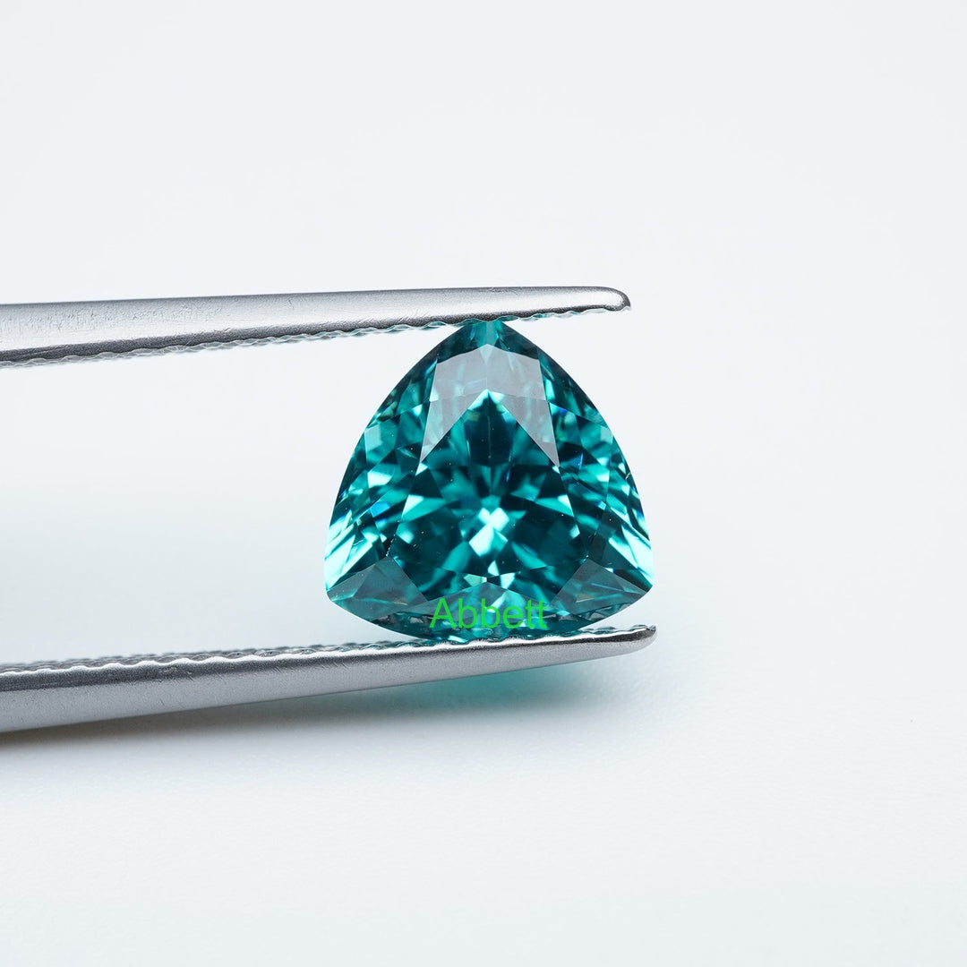Trillion lab grown Paraiba YAG