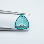 Load image into Gallery viewer, Trillion lab grown Paraiba YAG
