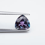 Load image into Gallery viewer, Trillion lab grown alexandrite
