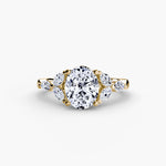 Load image into Gallery viewer, The Shoulder Cluster Ring
