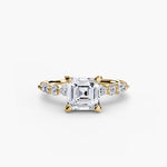 Load image into Gallery viewer, Solitaire with Eternity Pavé 2
