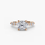 Load image into Gallery viewer, Solitaire with Eternity Pavé 2
