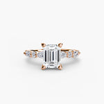Load image into Gallery viewer, Solitaire with Eternity Pavé 2
