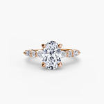 Load image into Gallery viewer, Solitaire with Eternity Pavé 2
