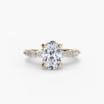 Load image into Gallery viewer, Solitaire with Eternity Pavé 2
