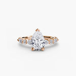 Load image into Gallery viewer, Solitaire with Eternity Pavé 2
