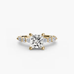 Load image into Gallery viewer, Solitaire with Eternity Pavé 2
