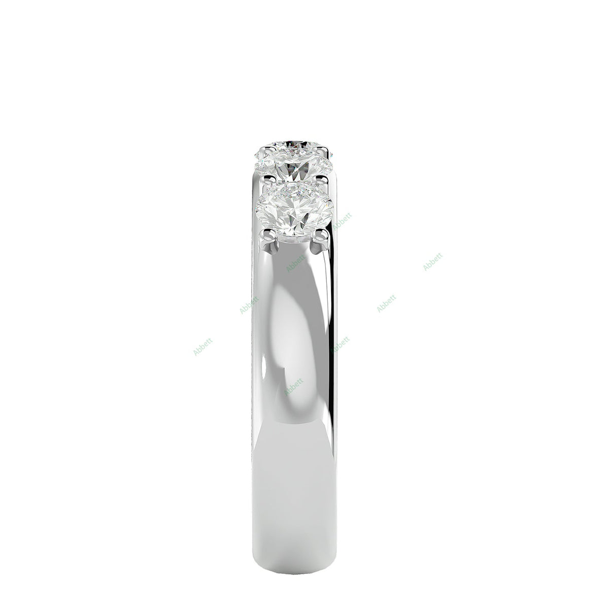 Anniversary Wedding Band WEAN036