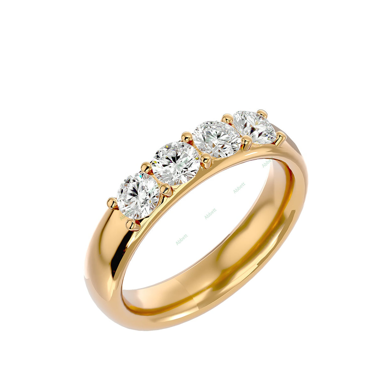 Anniversary Wedding Band WEAN036