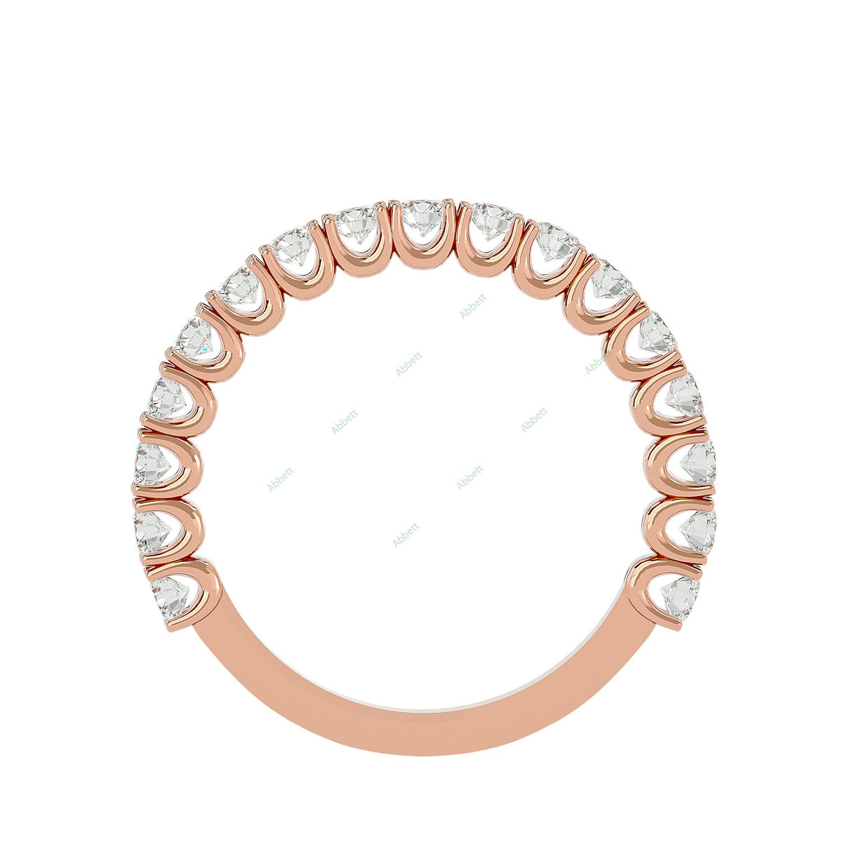 Anniversary Wedding Band WEAN065