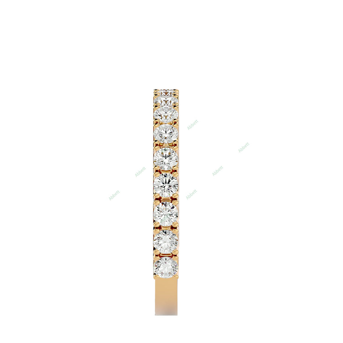 Anniversary Wedding Band WEAN065