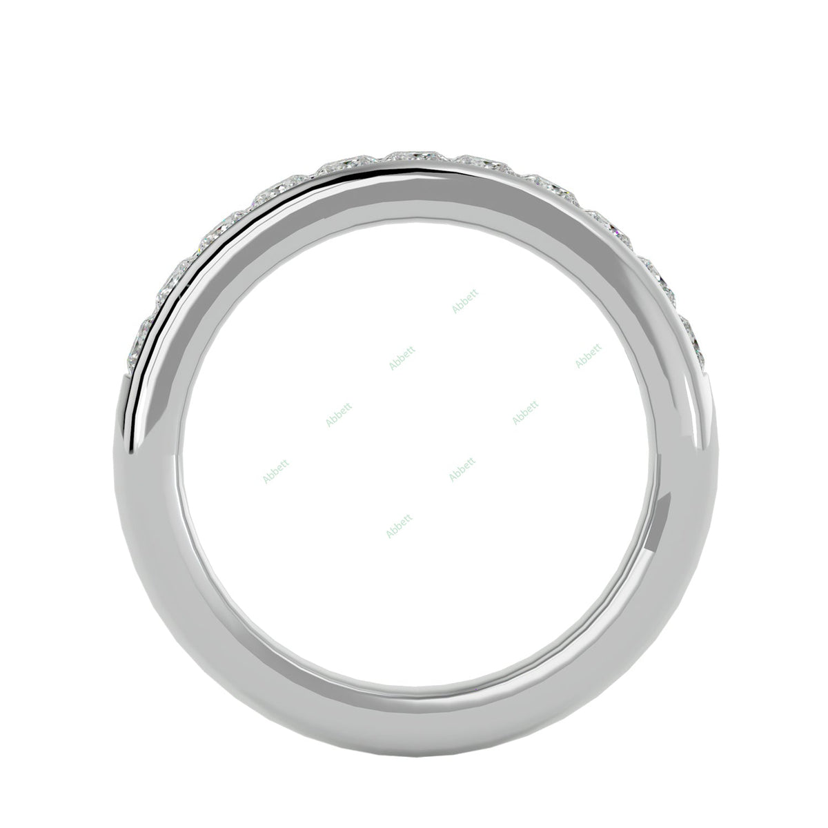 Anniversary Wedding Band WEAN069